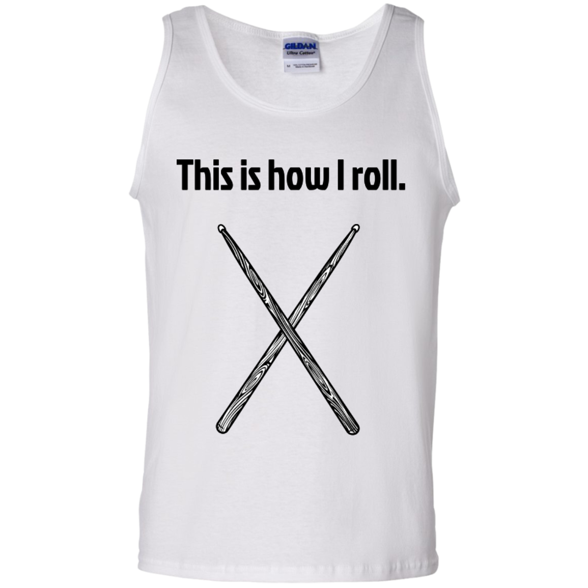 This is how I Roll - Cotton Tank Top - Purple Bee Designs - Kick Merch - 2