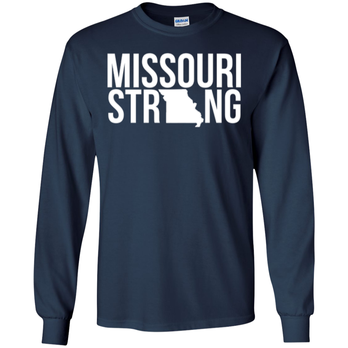 MO Strong - Long Sleeve T shirt - Kick Merch - 7