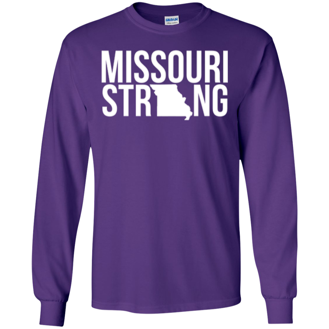 MO Strong - Long Sleeve T shirt - Kick Merch - 8