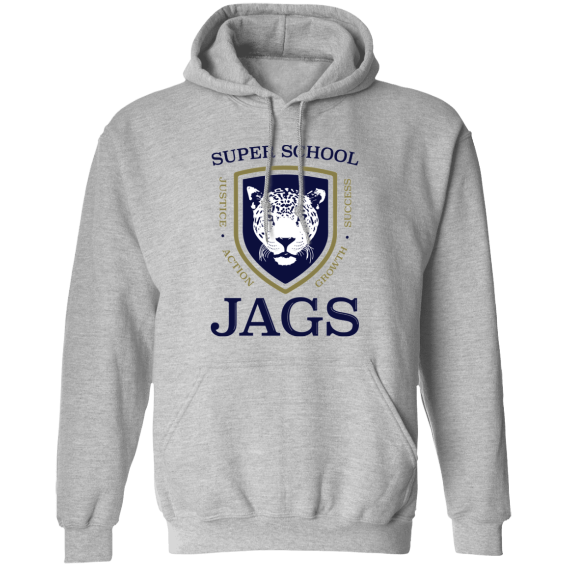 Pullover Hoodie Youth & Adult - Super School