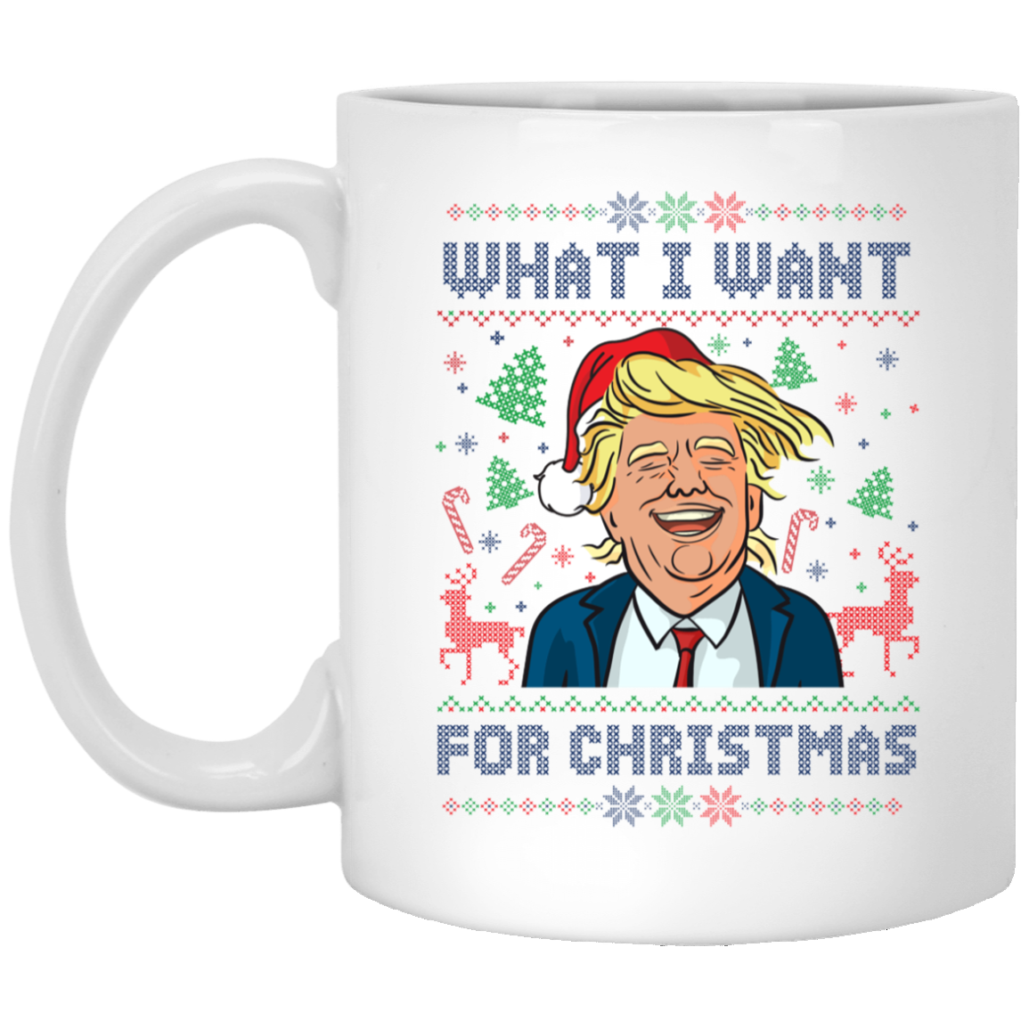 I Want TRUMP This Christmas - MUGS