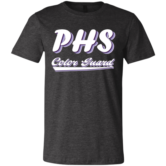 PHS Colorguard - 3001C Bella + Canvas Unisex Jersey Short-Sleeve T-Shirt