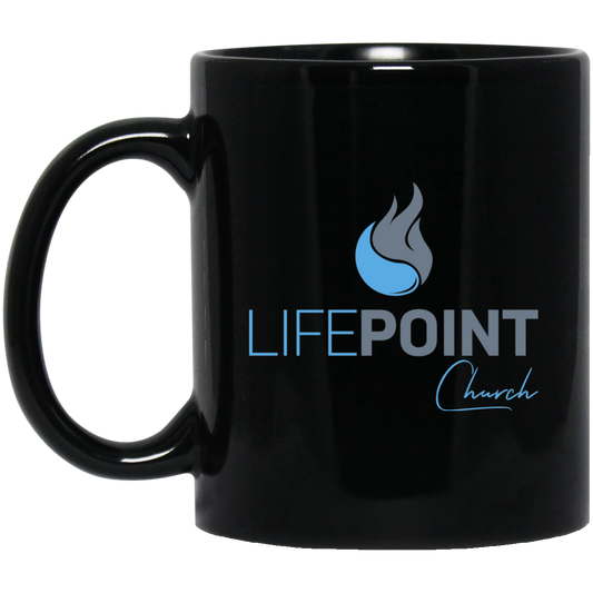 Life Point 11 oz. Black Mug