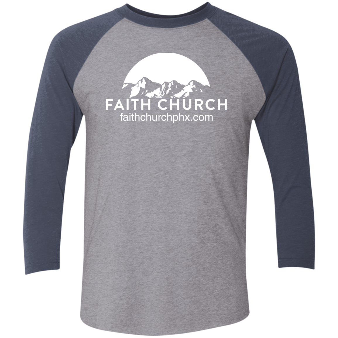 Faith Church - Tri-Blend Raglan Shirt