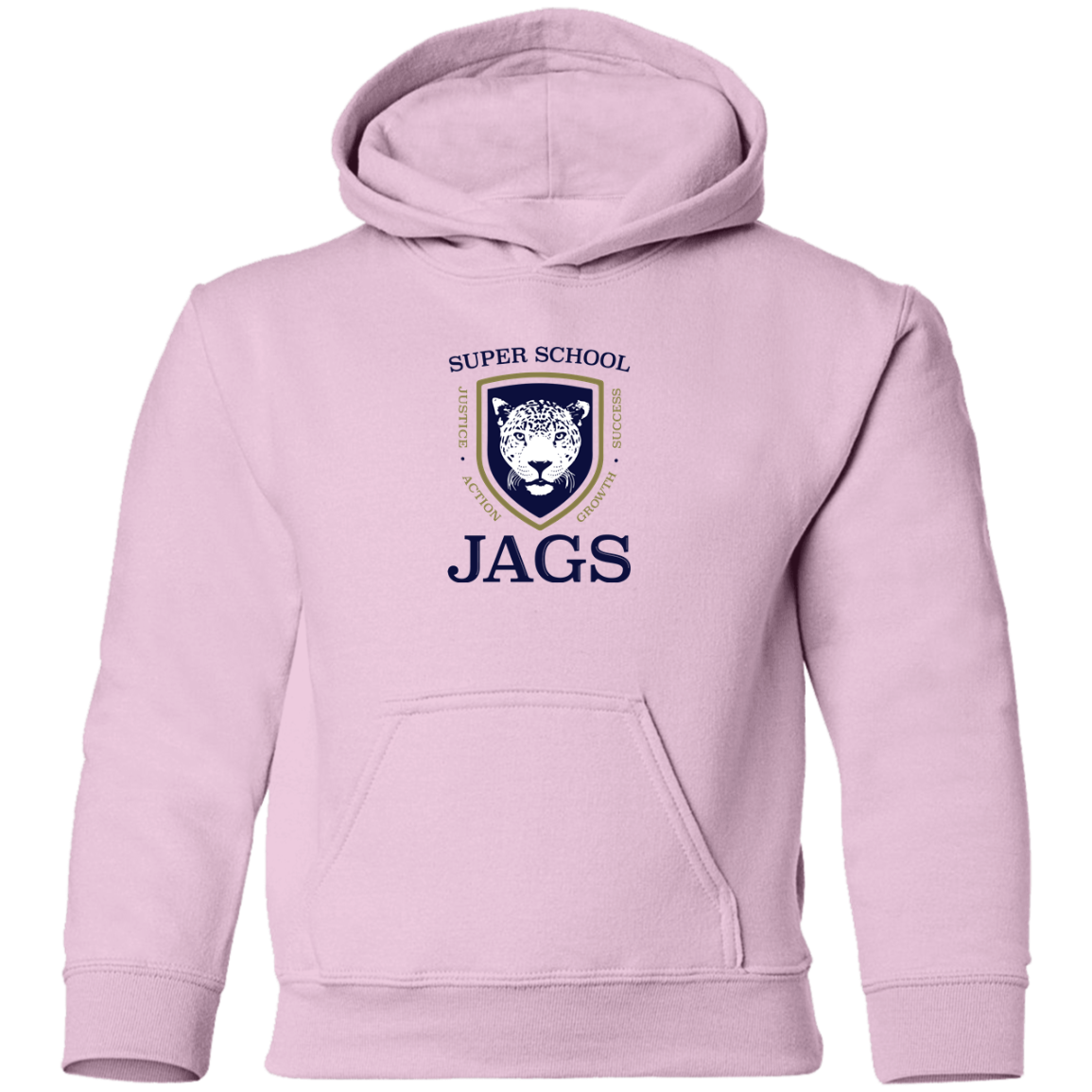 Pullover Hoodie Youth & Adult - Super School