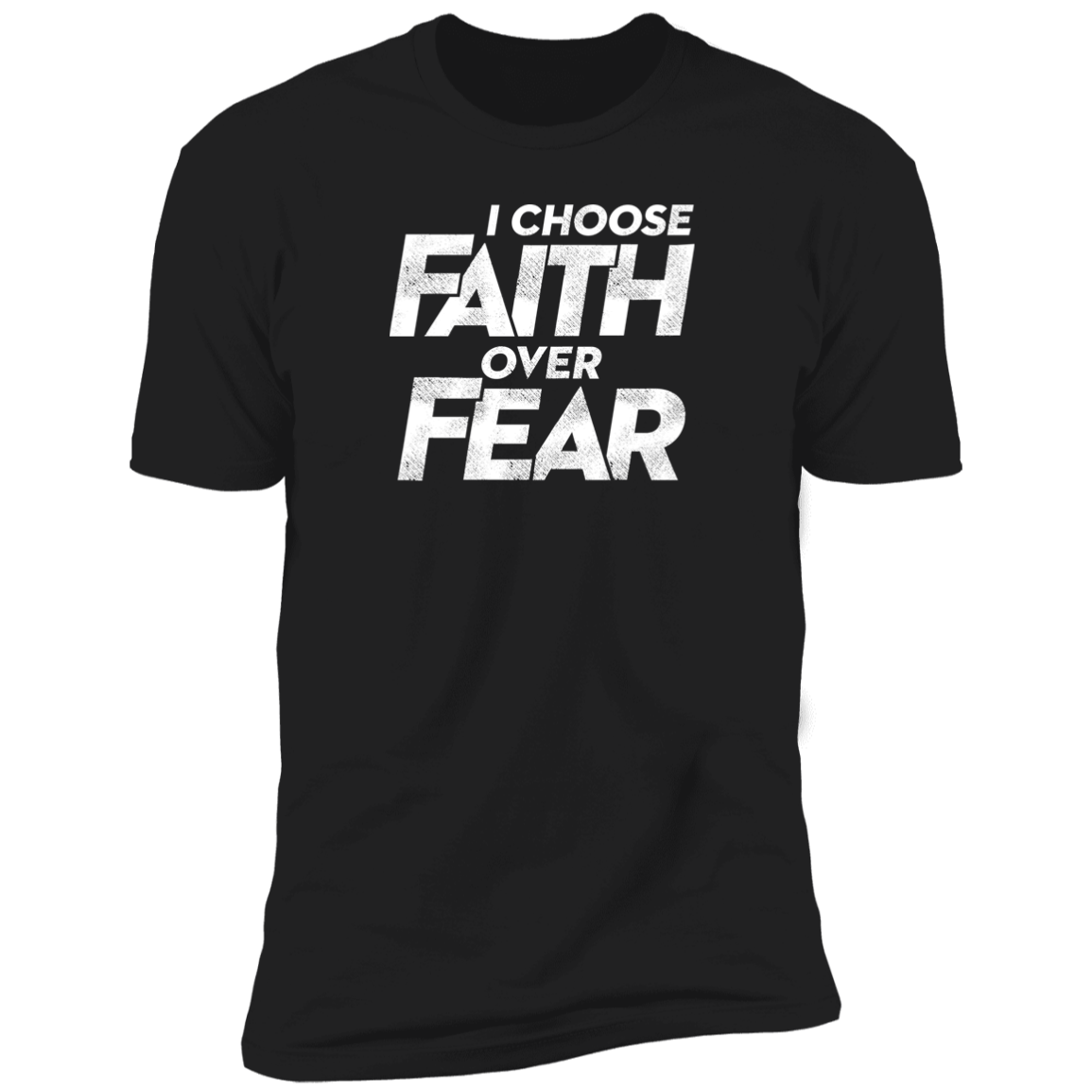 Faith Over Fear - Premium Short Sleeve T-Shirt