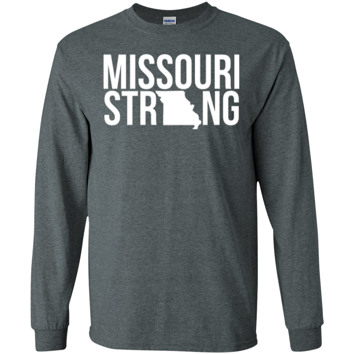 MO Strong - Long Sleeve T shirt - Kick Merch - 3