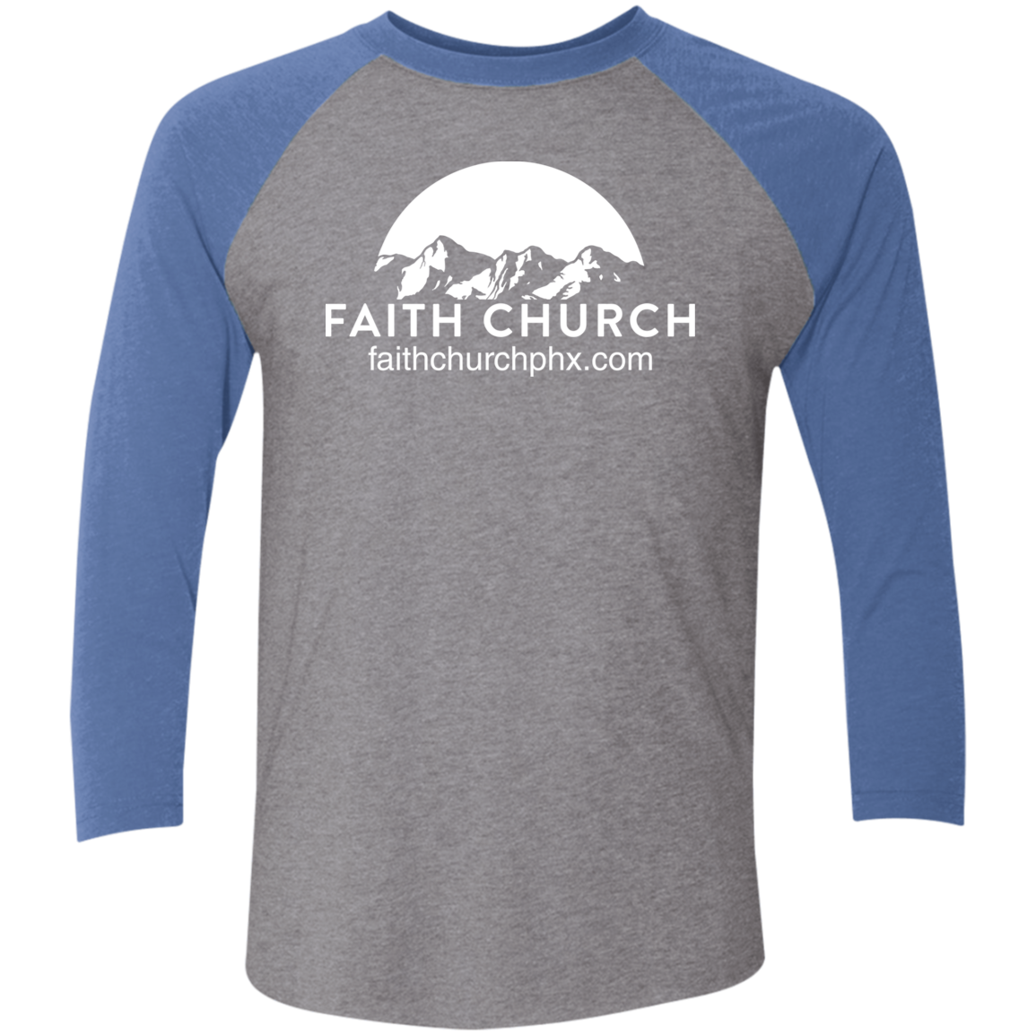 Faith Church - Tri-Blend Raglan Shirt