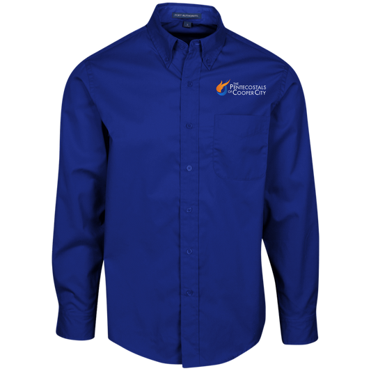 S608 Men's LS Dress Shirt