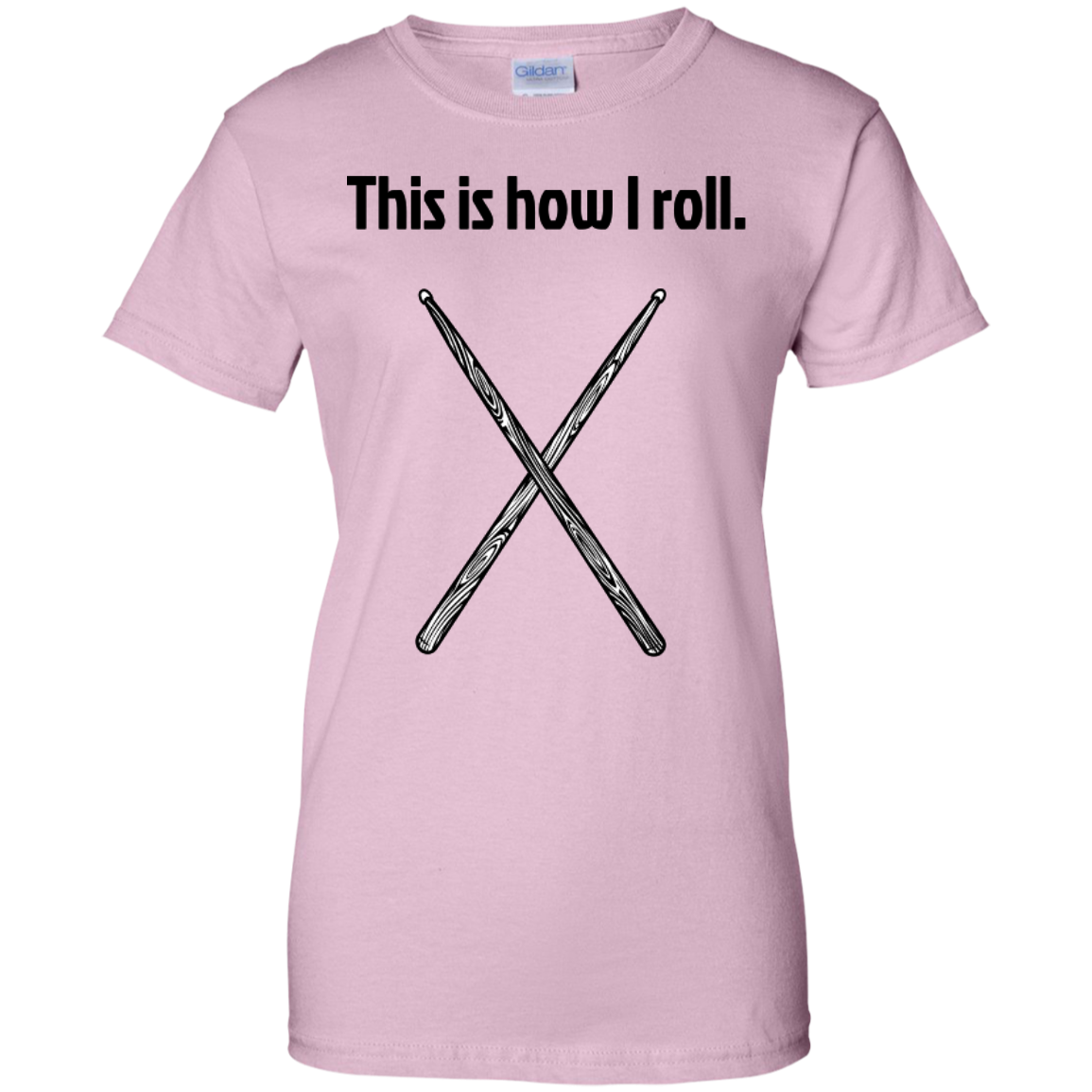 This is how I Roll - Ladies  Cotton T-Shirt  - Purple Bee Designs - Kick Merch - 6