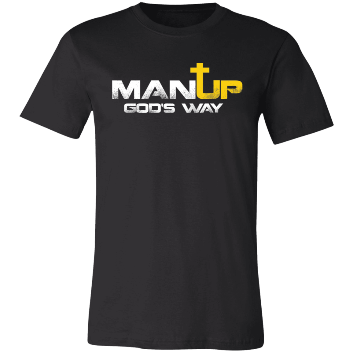 MAN Up - Unisex Short-Sleeve T-Shirt