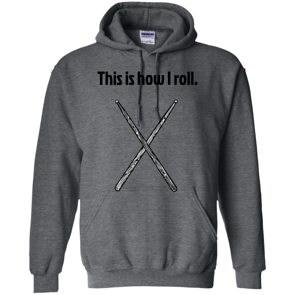 This is how I Roll - Pullover Hoodie - Purple Bee Designs - Kick Merch - 2