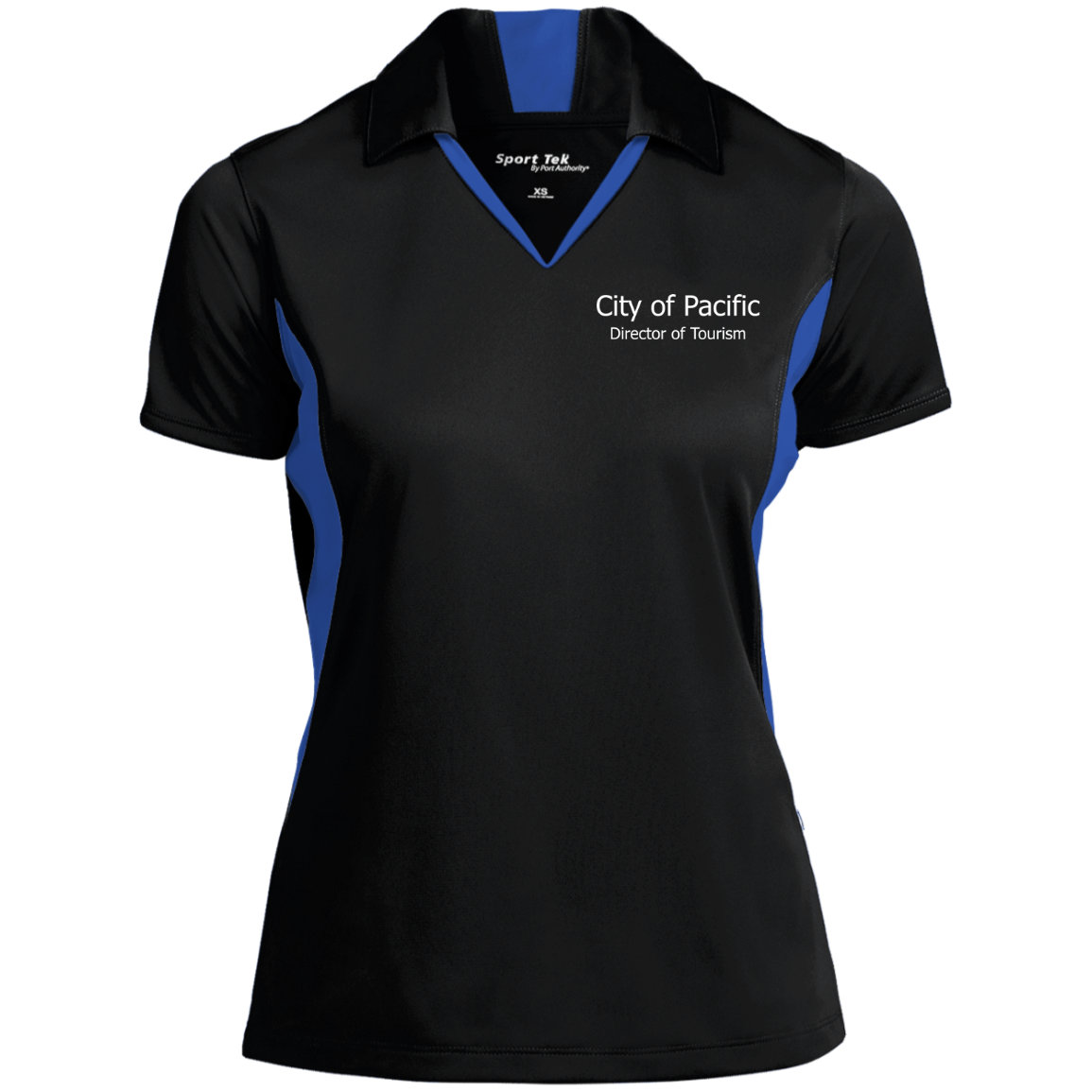 LST655 Embroidered Ladies' Colorblock Performance Polo
