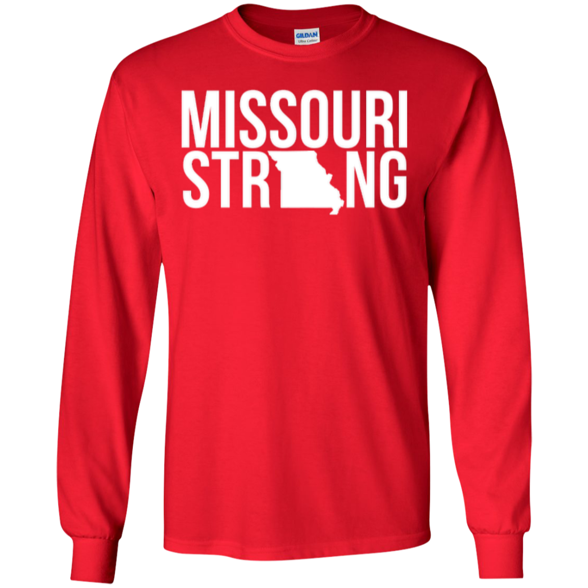 MO Strong - Long Sleeve T shirt - Kick Merch - 6