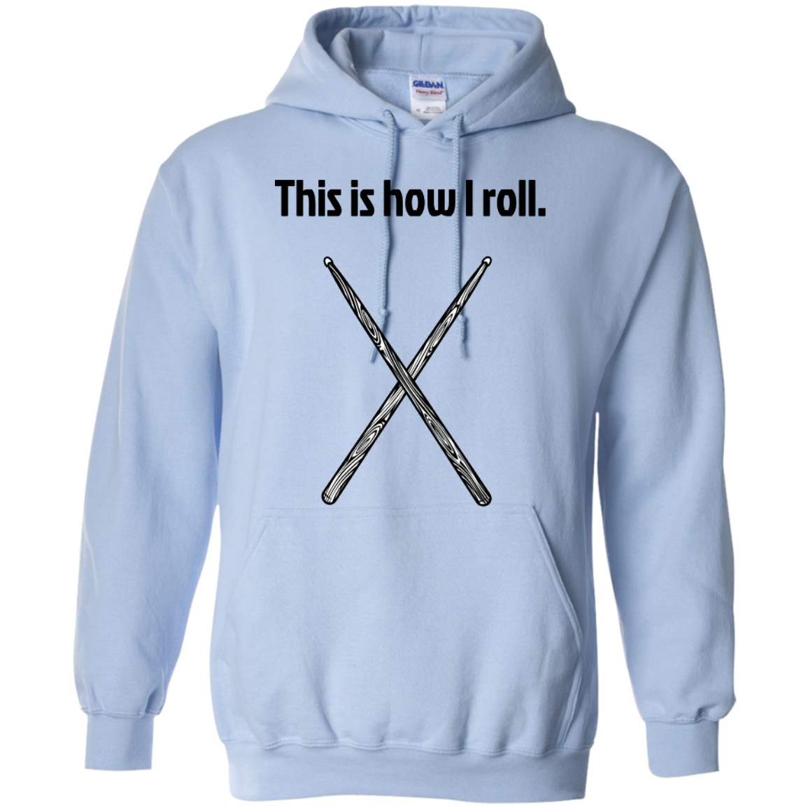 This is how I Roll - Pullover Hoodie - Purple Bee Designs - Kick Merch - 7