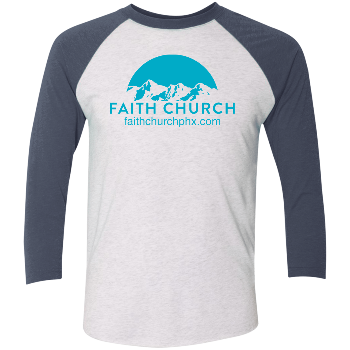 Faith Church - Tri-Blend Raglan Shirt