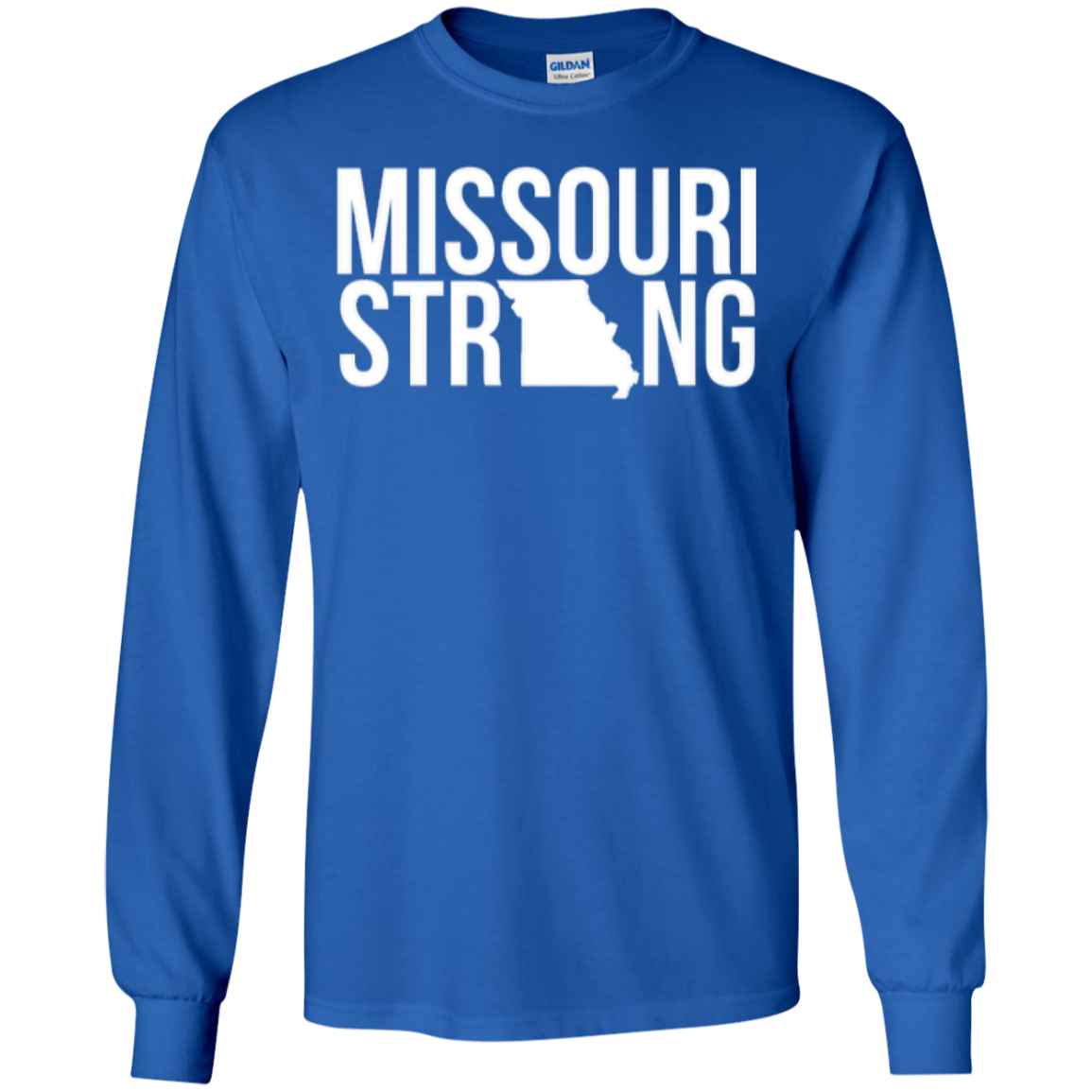 MO Strong - Long Sleeve T shirt - Kick Merch - 1