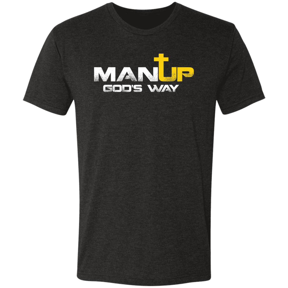 MAN UP - Triblend T-Shirt