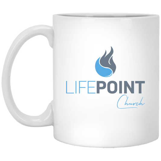 Life Point 11 oz. White Mug