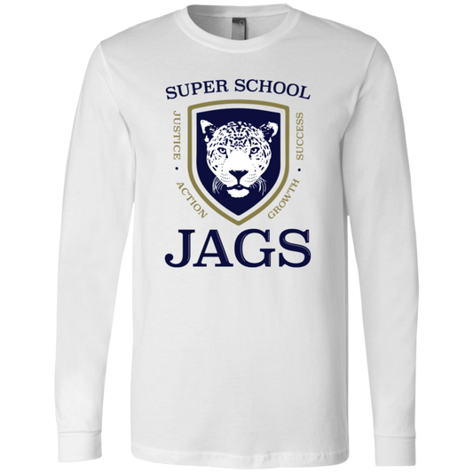 Adult Long Sleeve Soft Shirt - Super School