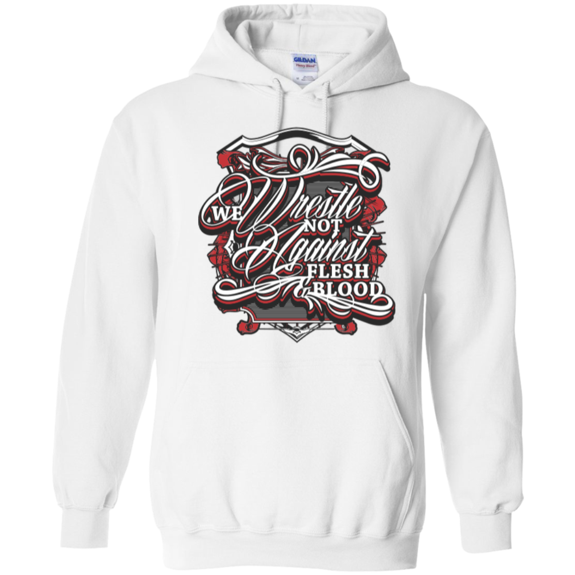 We Wrestle Not - Pullover Hoodie - Godly Wear - Kick Merch - 2