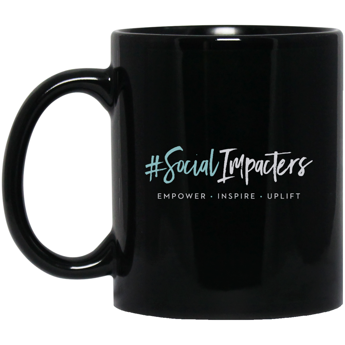 Social Impacters - 11 oz. Black Mug