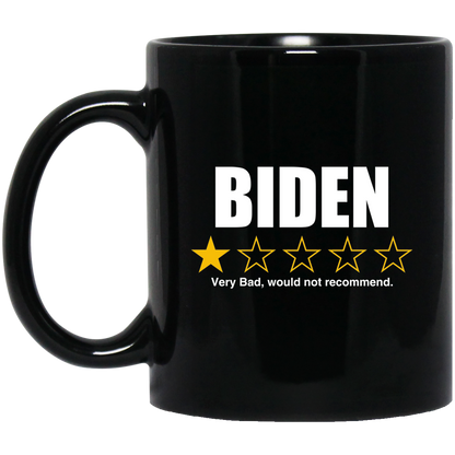 BIDEN - 1 Star Rating, Very Bad Not Recommended