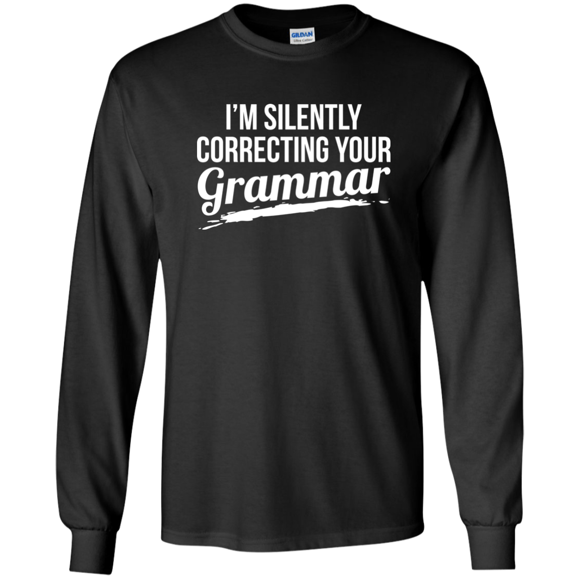 I'm Silently Correcting Your Grammar