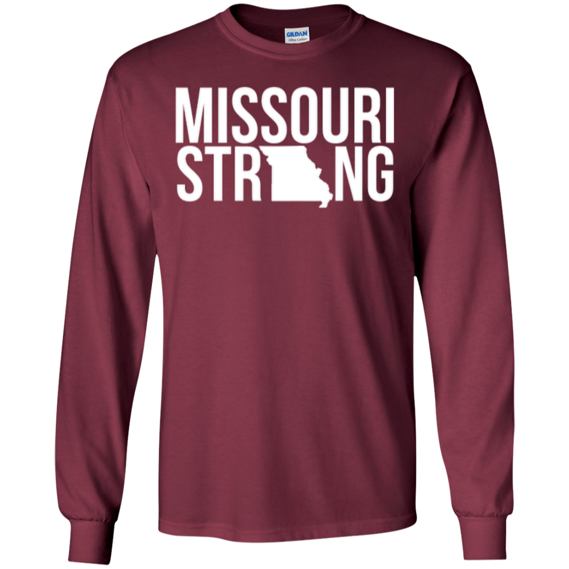 MO Strong - Long Sleeve T shirt - Kick Merch - 5