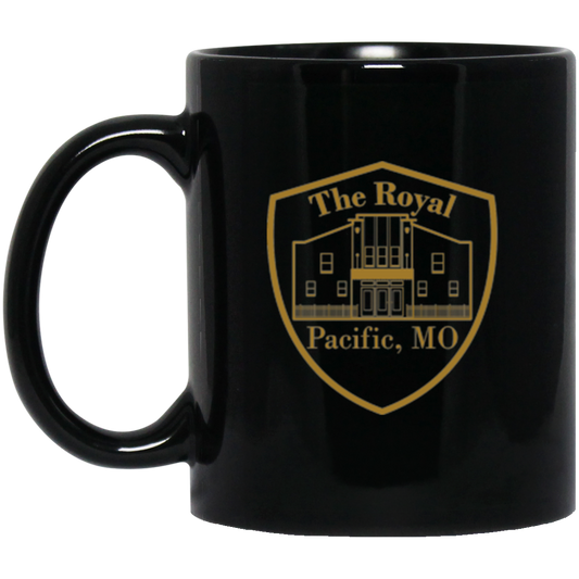 The Royal - 11 oz. Black Mug