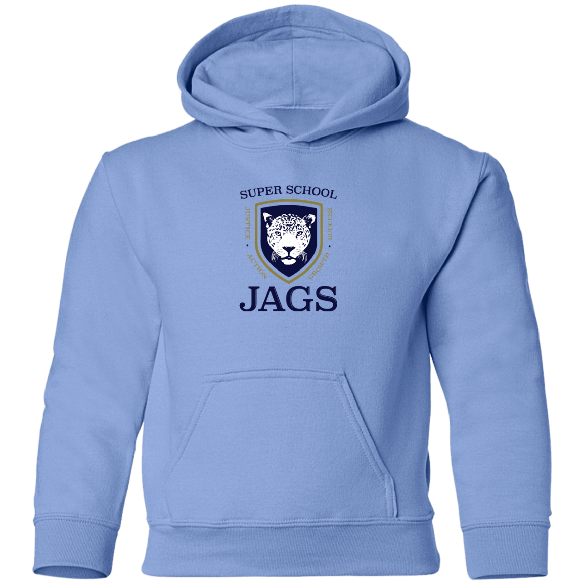 Pullover Hoodie Youth & Adult - Super School