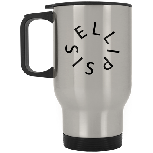 ESM Silver Stainless Travel Mug
