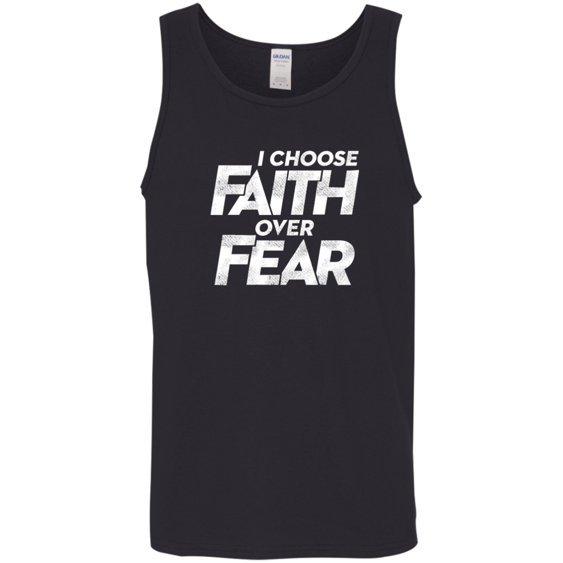 Faith Over Fear - Cotton Tank Top