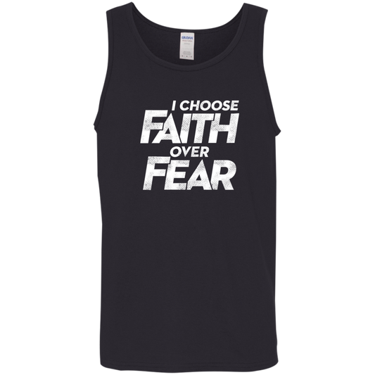 Faith Over Fear - Cotton Tank Top