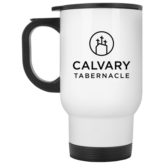calvary tabernacle XP8400W White Travel Mug