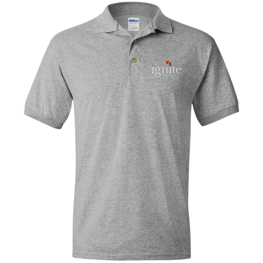 IGNITE church - Jersey Polo Shirt Unisex - Kick Merch - 1