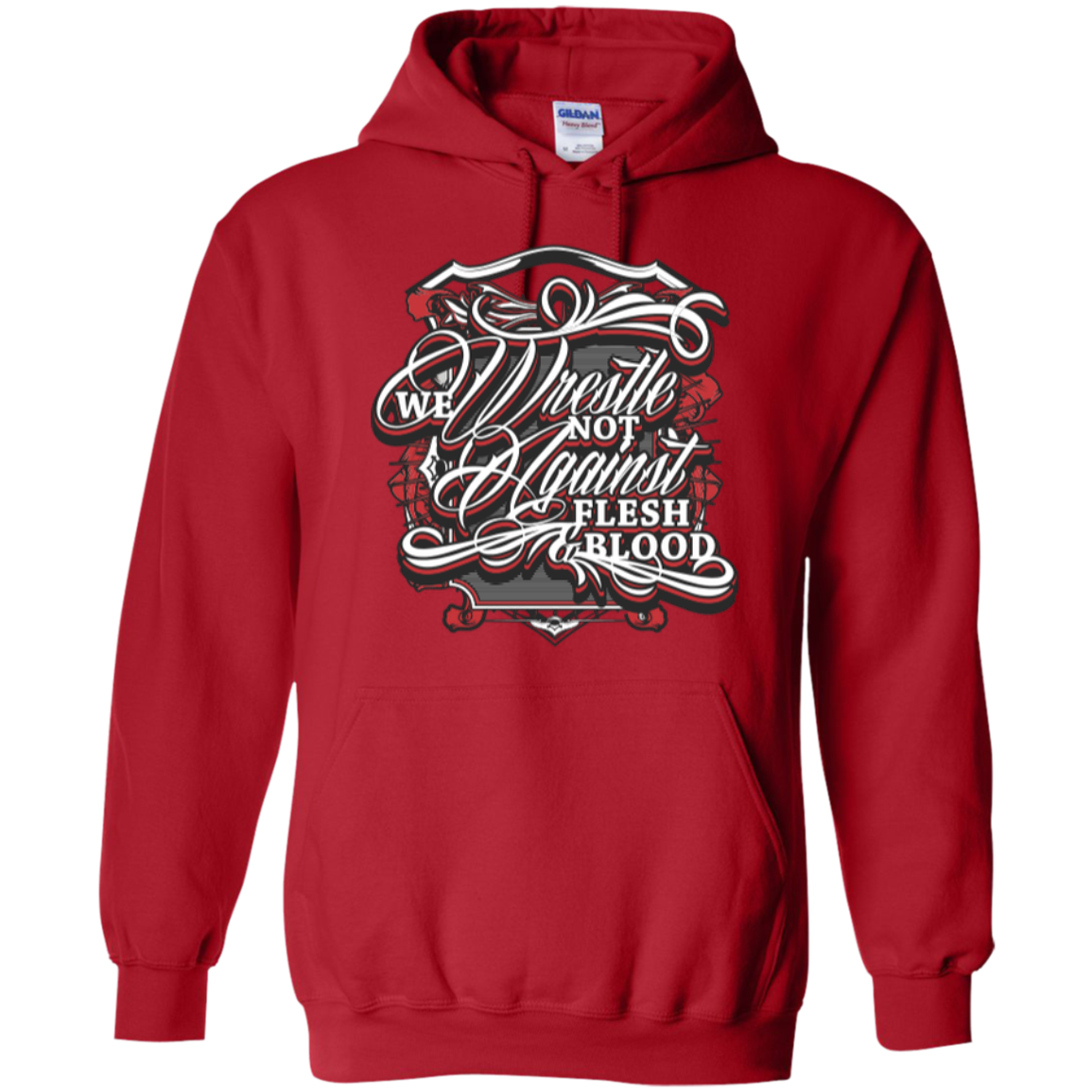 We Wrestle Not - Pullover Hoodie - Godly Wear - Kick Merch - 5