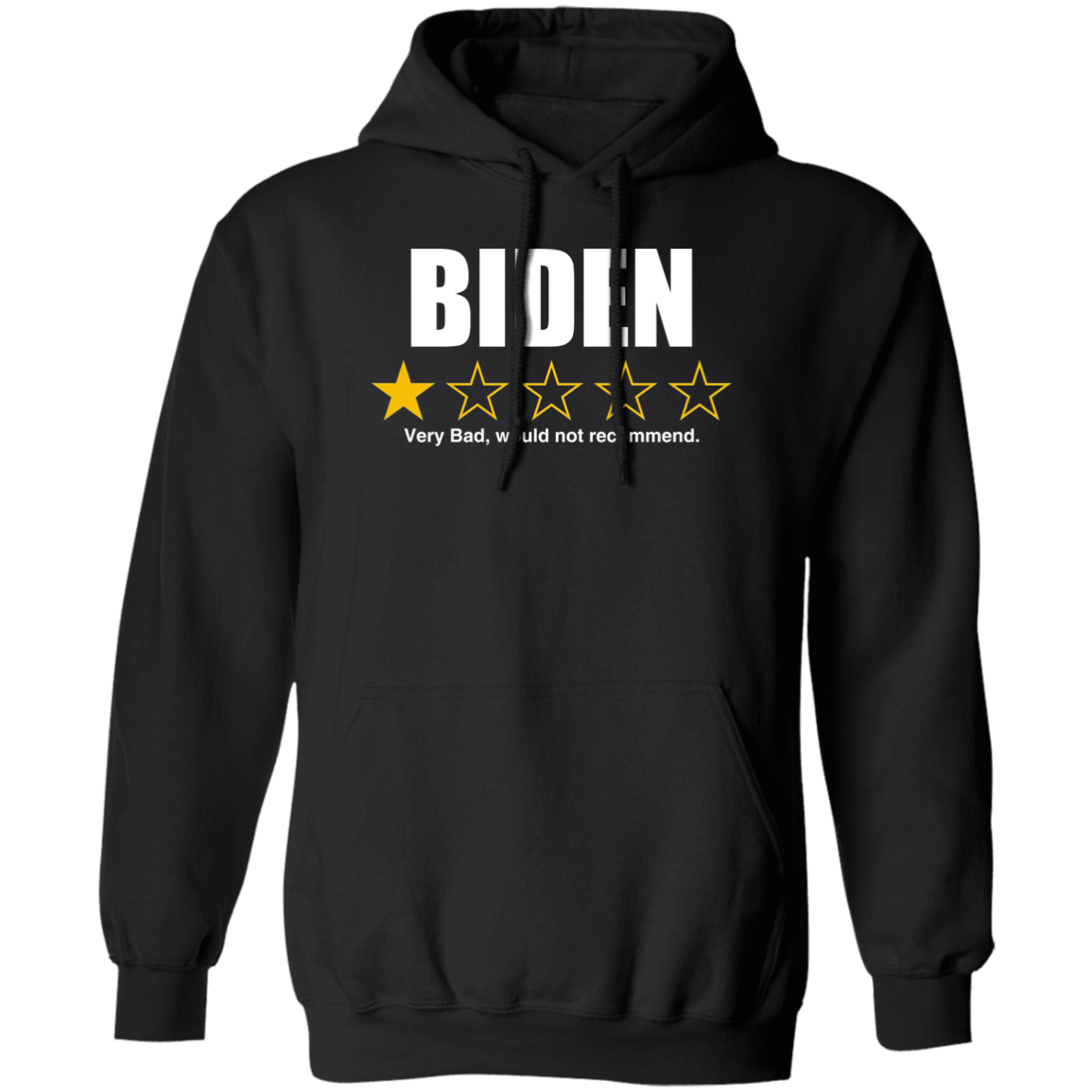 BIDEN - 1 Star Rating, Very Bad Not Recommended