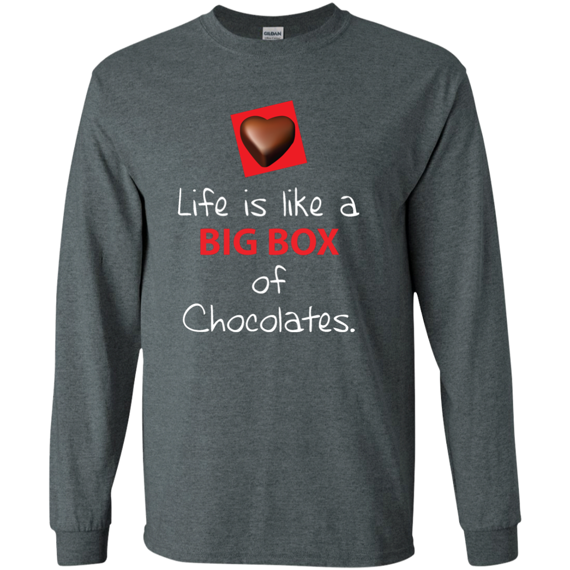 Life Is Like A Big Box Of Chocolate