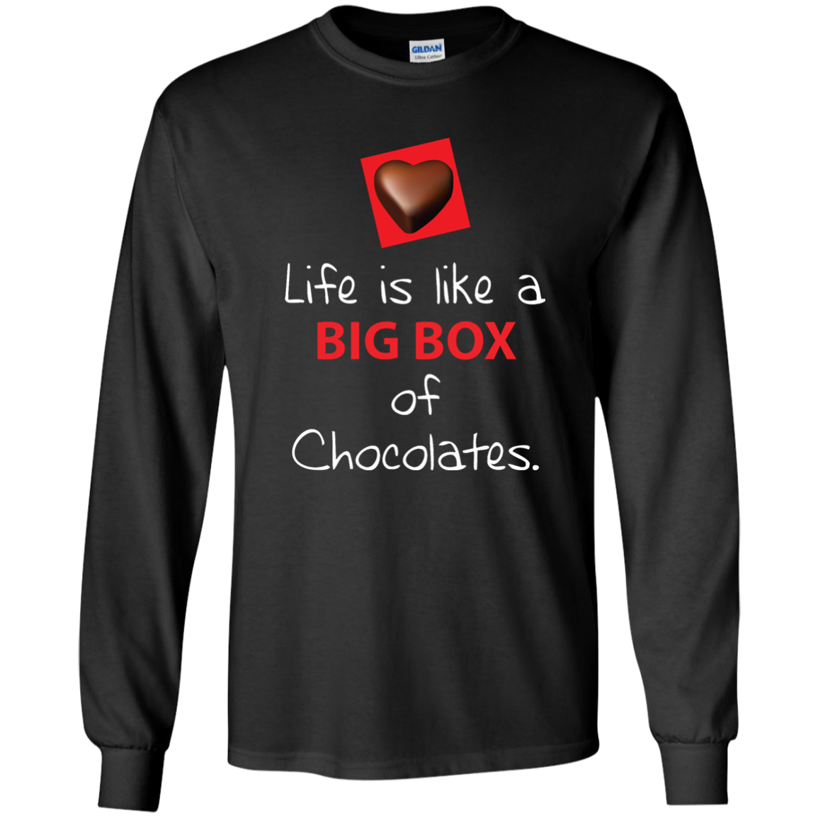 Life Is Like A Big Box Of Chocolate