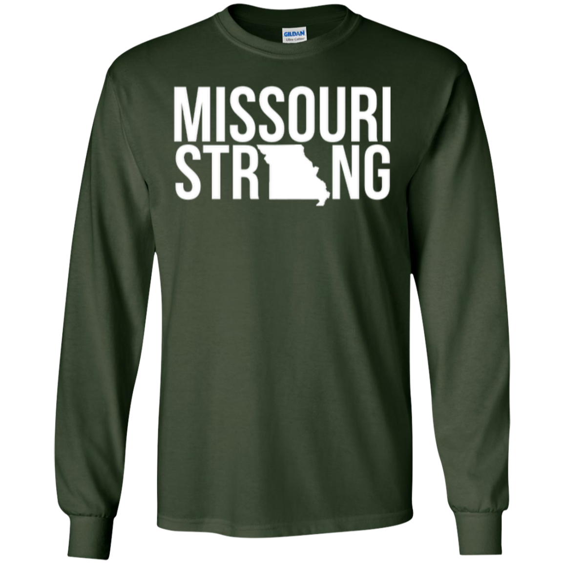 MO Strong - Long Sleeve T shirt - Kick Merch - 4