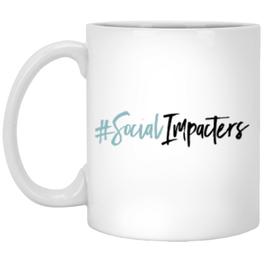 Social Impacters - 11 oz. White Mug