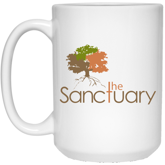 The Sanctuary - 15 oz. White Mug