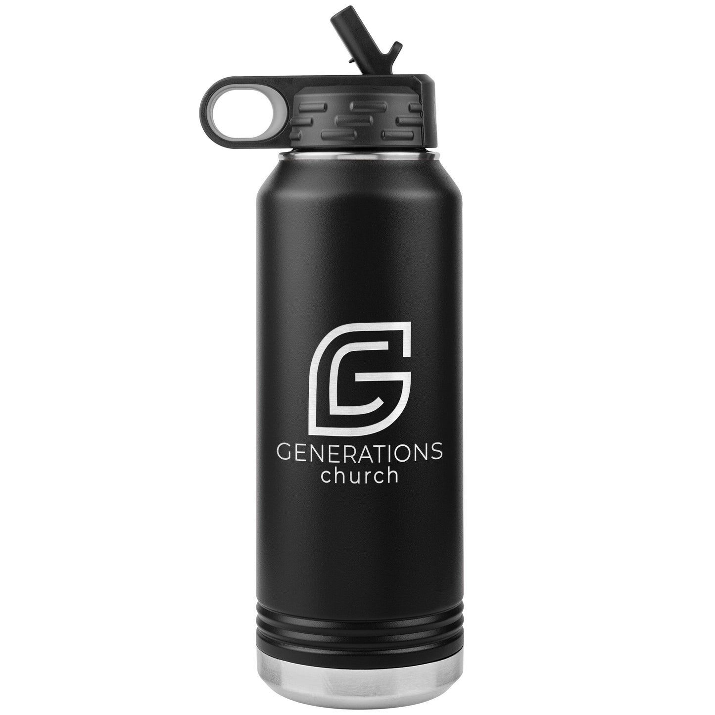 Generations Church - 32oz Water Bottle Tumbler