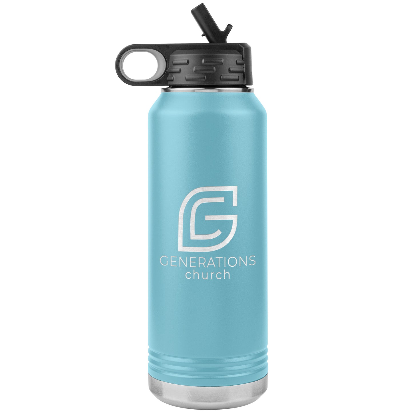 Generations Church - 32oz Water Bottle Tumbler