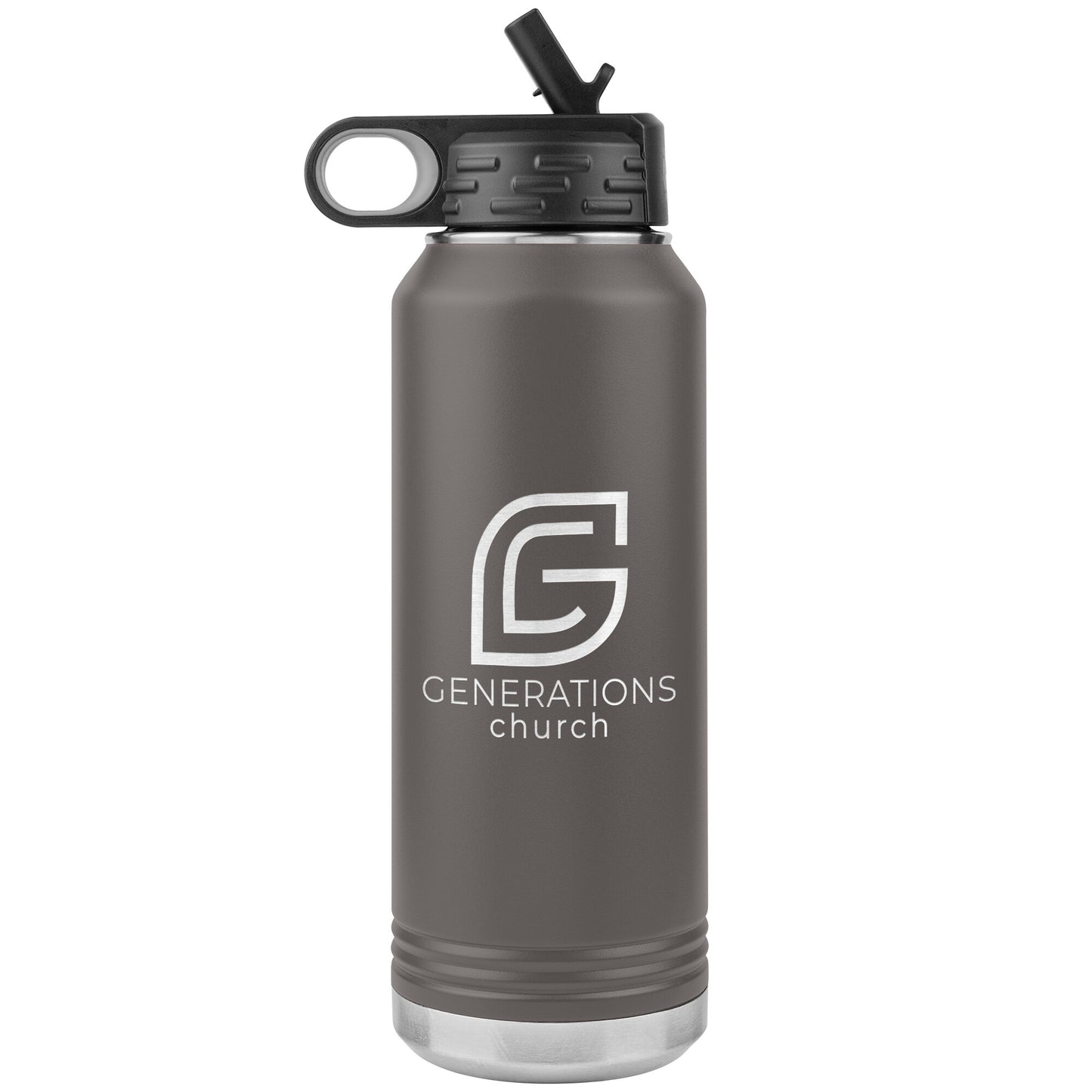 Generations Church - 32oz Water Bottle Tumbler