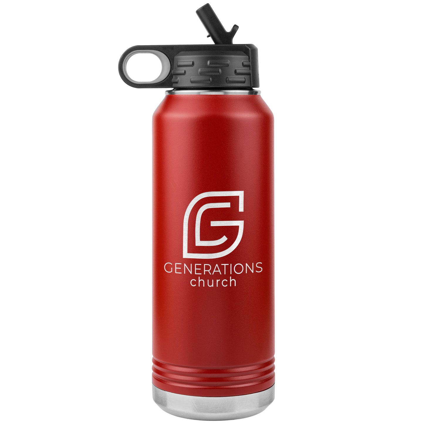 Generations Church - 32oz Water Bottle Tumbler