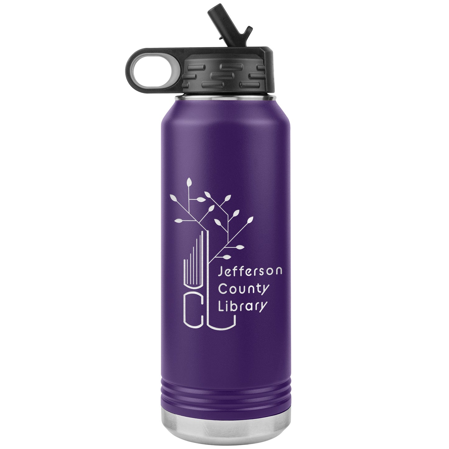 Jefferson County Library Insulated Water Bottle