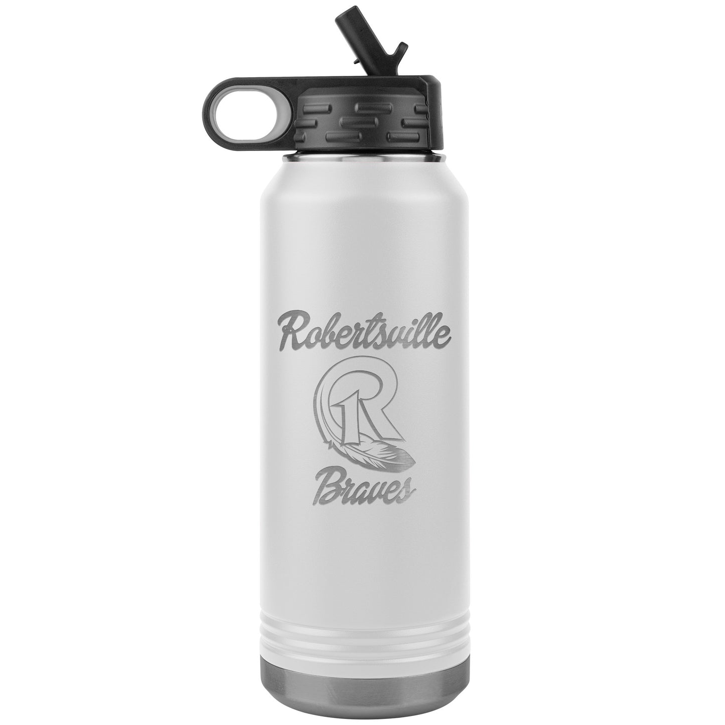 Robertsville Braves - 32oz Insulated Water Bottle