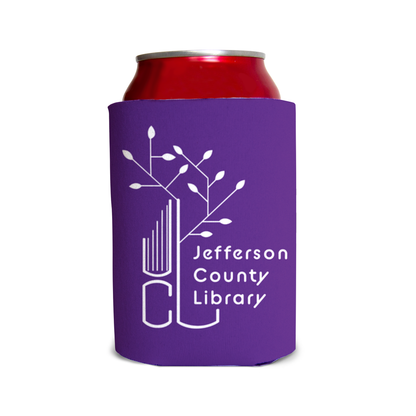 Jefferson County Library Can Coolers (Purple)